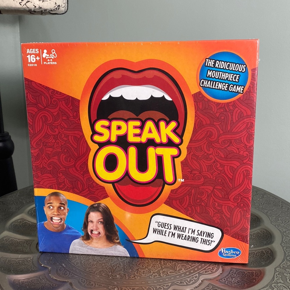 ☀️5/$20 Speak Out Game.